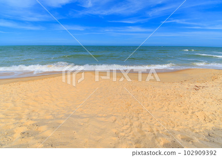 The landscape of a Brazilian northeast beach, Trancoso - Bahia 102909392