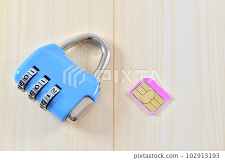 SIM card lock image SIM card lock image 102913193