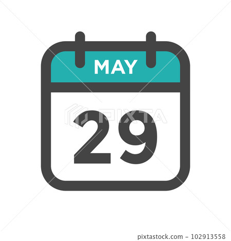 May 29 Calendar Day or Calender Date for Deadlines or Appointment May 29 Calendar Day or Calender Date for Deadlines or Appointment 102913558