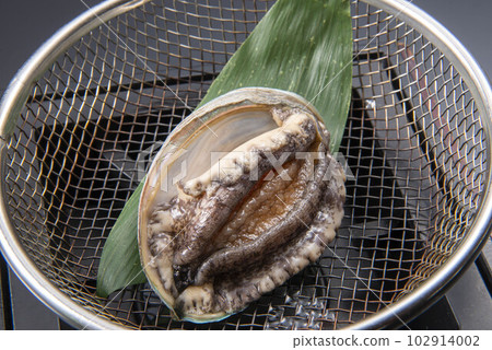 新鮮美味的鮑魚 102914002