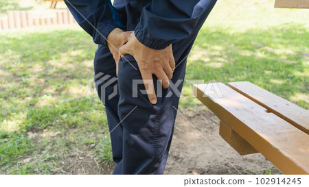 膝蓋疼痛的男性 | 關節疼痛圖片 膝蓋疼痛的男性 | 關節疼痛圖片 102914245
