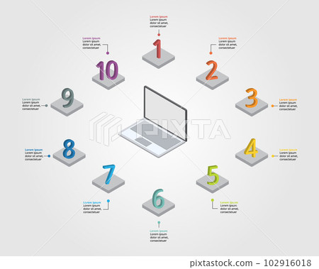 business plan work with laptop template for infographic for presentation for 10 element business plan work with laptop template for infographic for presentation for 10 element 102916018