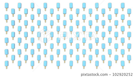 A pop background image in which soda-flavored popsicles are arranged A pop background image in which soda-flavored popsicles are arranged 102920252