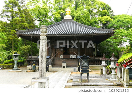 [四國板野鎮88寺巡禮，阿波，第三次Fudasho“Kinsenji”Daishido] 102921213