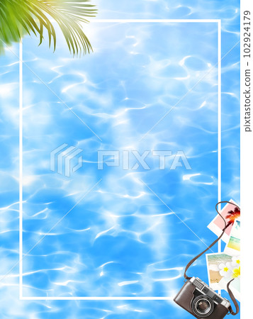 Summer travel image material Summer travel image material 102924179