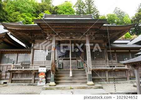 [Kamiyama Town, Shikoku 88 Temple Pilgrimage, Awa, No. 12 Fudasho "Yayamaji" Main Hall] 102924652