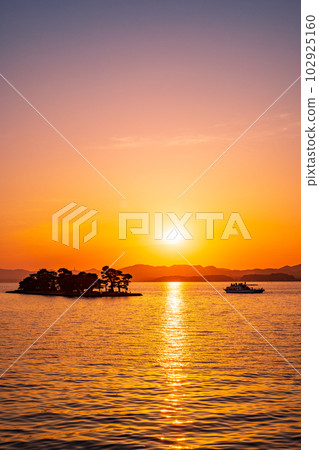 真嗣湖的黃昏 真嗣湖的黃昏 102925160