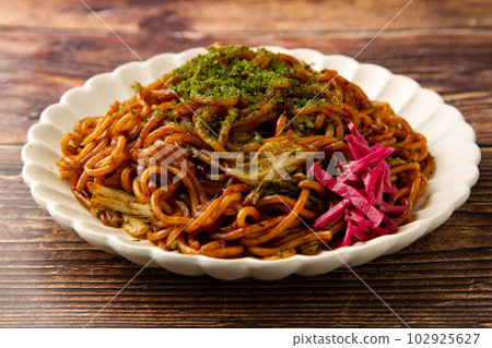 Ota City-style fried noodles 102925627