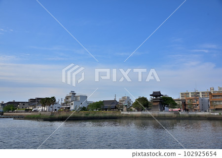 《Aichi Prefecture》Nagoya City Atsuta Ward Trace of Tokaido Shichiri Ferry 102925654