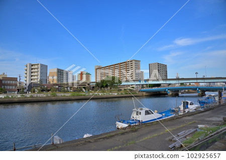 《Aichi Prefecture》Nagoya City Atsuta Ward Trace of Tokaido Shichiri Ferry 102925657