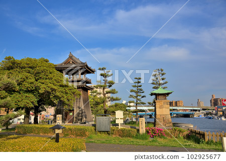 《Aichi Prefecture》Nagoya City Atsuta Ward Trace of Tokaido Shichiri Ferry 《Aichi Prefecture》Nagoya City Atsuta Ward Trace of Tokaido Shichiri Ferry 102925677