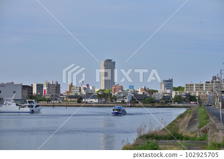 《愛知縣》名古屋市熱田區東海道七里渡口的踪跡 102925705