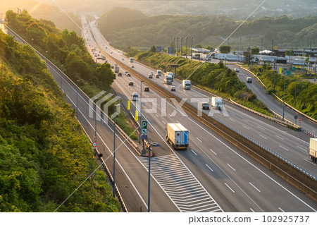 《Shizuoka Prefecture》 Shin Tomei Expressway / Aorta of Japan 102925737