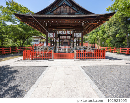 Kenkun Shrine (Kita Ward, Kyoto City) Worship Hall 102925995