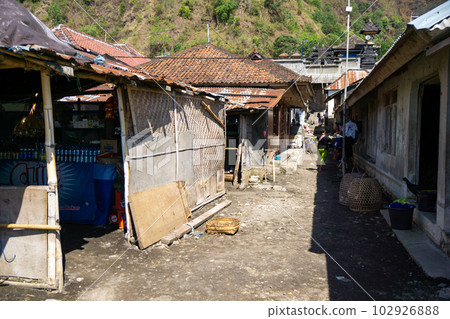 Scenery of a rustic private house in Trunyan village 102926888