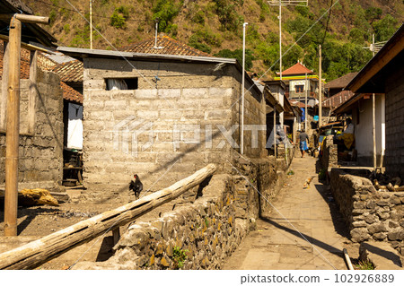 Scenery of Trunyan Village at dusk Scenery of Trunyan Village at dusk 102926889