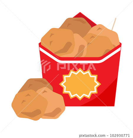 Fried chicken sold at convenience stores and fairs 102930771