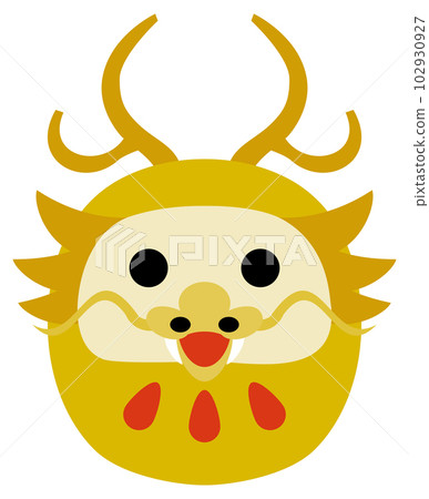 Golden Dragon Dharma for Year of the Dragon 102930927