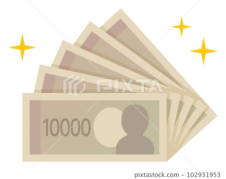 鈔票插圖 50,000 日元 鈔票插圖 50,000 日元 102931953