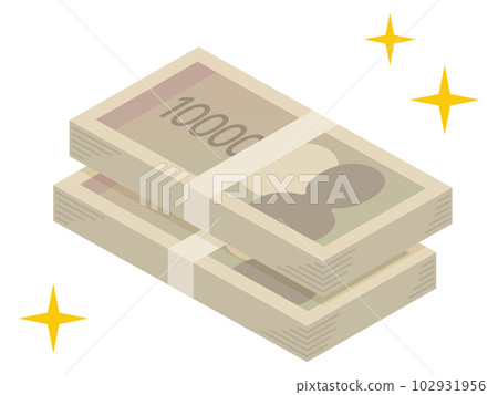 鈔票插圖 200 萬日元 102931956