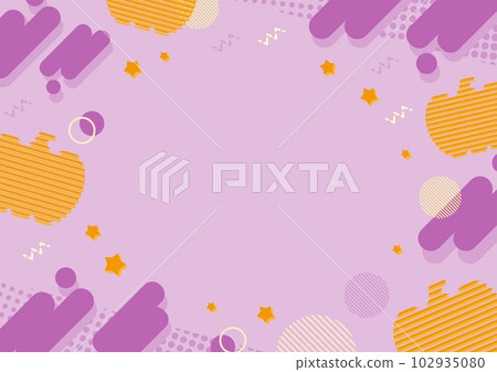 Pop frame, Halloween color 102935080