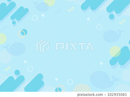 Summer image color pop frame 102935081