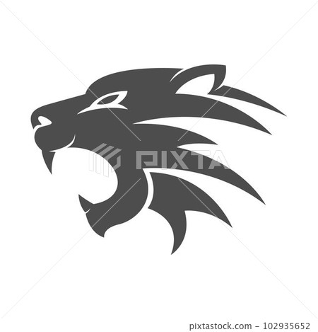 Panther icon logo design Panther icon logo design 102935652