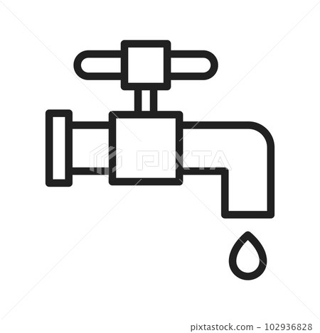 Tap icon vector image. 102936828