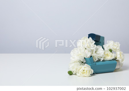 World Asthma Day, concept of allergy care - Asthma 102937002