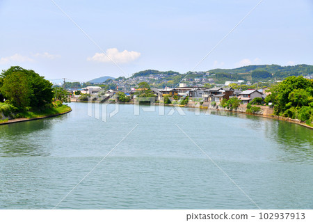 Egawa Bridge / Looking downstream from Kawatana River (Kawatana Town, Nagasaki Prefecture) [May 2023] 102937913