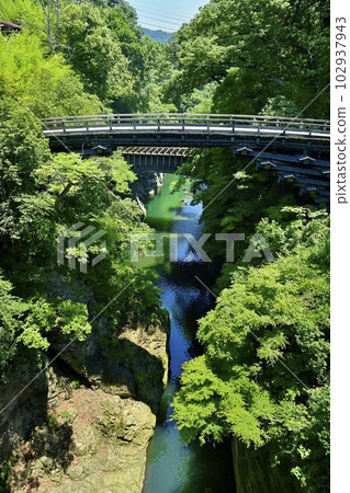 Kai no Saruhashi Bridge 和 Katsura River Valley with Aqueduct Bridge 102937943