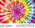 Tie dye pattern. Generative Ai. 102937958