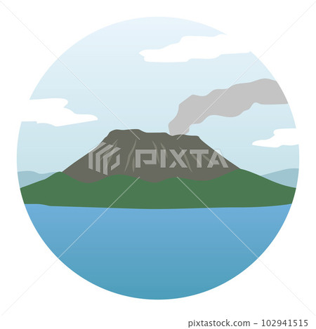 櫻島的插圖 櫻島的插圖 102941515