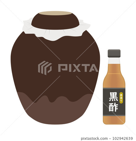 黑醋和鍋的插圖 102942639