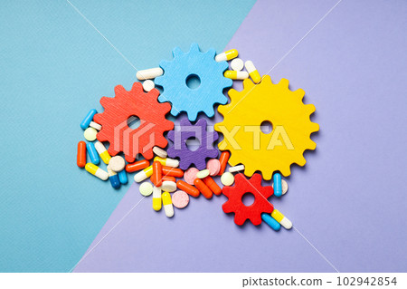 Dementia and parkinson's disease, ADHD, composition for head disease theme Dementia and parkinson's disease, ADHD, composition for head disease theme 102942854