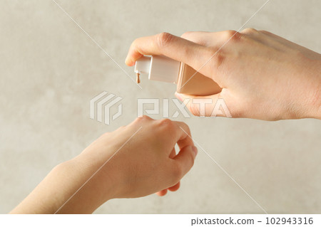 Concept of cosmetic and make up - foundation Concept of cosmetic and make up - foundation 102943316