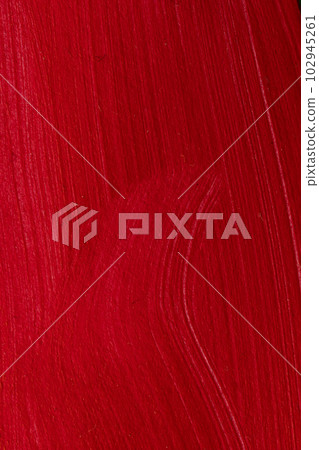 Close up of red paint stripes background with copy space 102945261