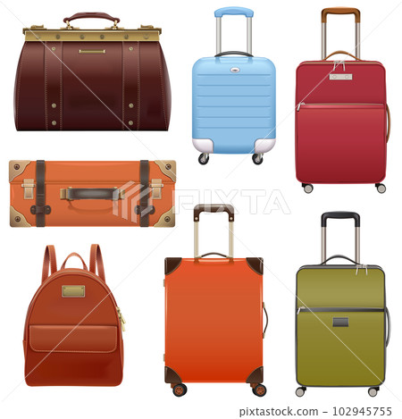 Vector Baggage Icons Set 2 102945755
