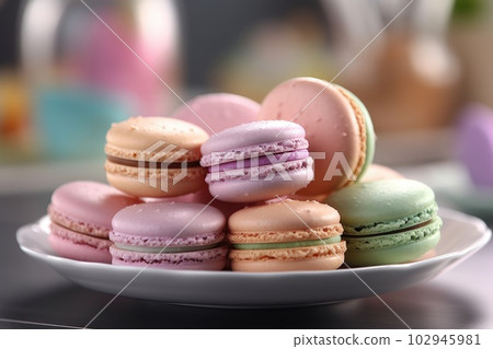 freshly baked Macaroon for the party 102945981