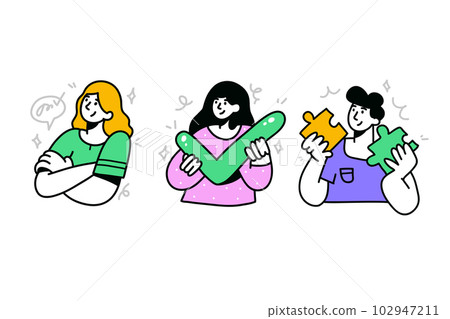 Social Media Marketing illustrations. Mega set. Mega Social Media Marketing illustrations. Mega set. Mega 102947211