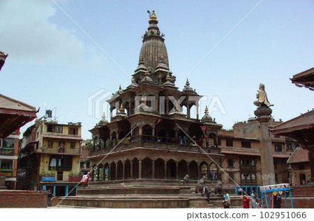 Nepal Patan Durbar Square Krishna Temple 102951066