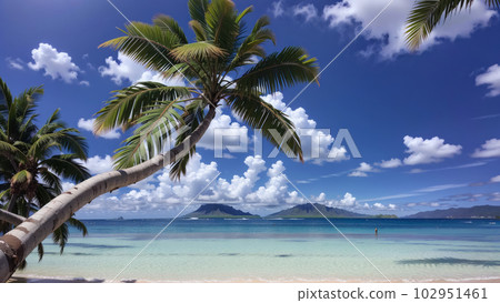 AI-generated image [Nature] Seascape 102951461