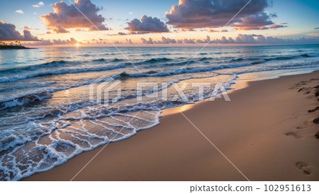 AI-generated image [Nature] Seascape 102951613