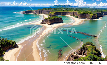 人工智能生成的圖像 [自然] 海景 102951630