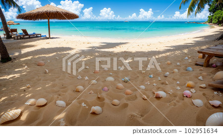 AI-generated image [Nature] Seascape 102951634
