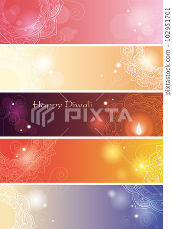 Diwali Festival of Light greeting card set Diwali Festival of Light greeting card set 102951701