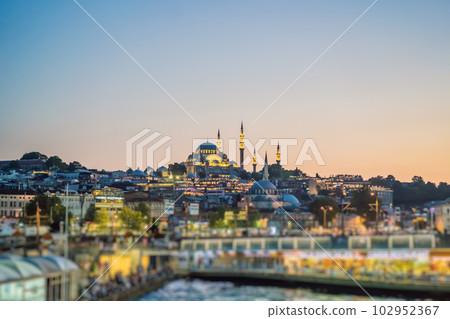 Exterior of the Rustem Pasa Mosque in Eminonu, Istanbul, Turkey Exterior of the Rustem Pasa Mosque in Eminonu, Istanbul, Turkey 102952367