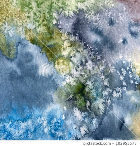 Watercolor splash seascape abstract background quality illustration Watercolor splash seascape abstract background quality illustration 102953575