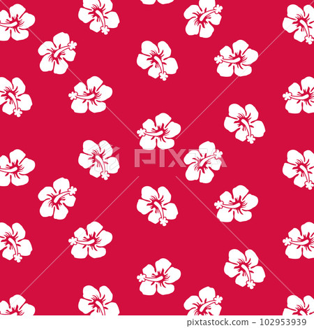 hibiscus pattern 102953939