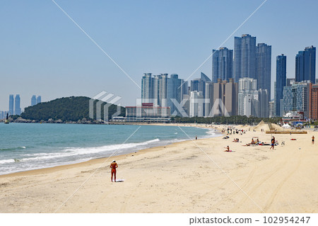 South Korea Busan Haeundae Beach 01 102954247